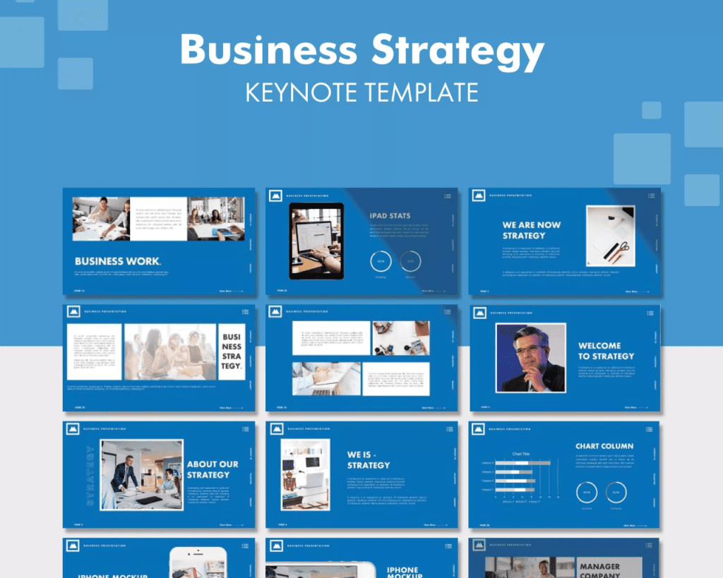 Strategy Business Keynote Template